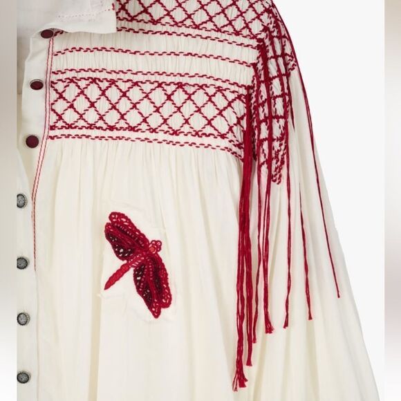 ZARA White Embroidered Dress “Limited Edition” - Picture 13 of 16